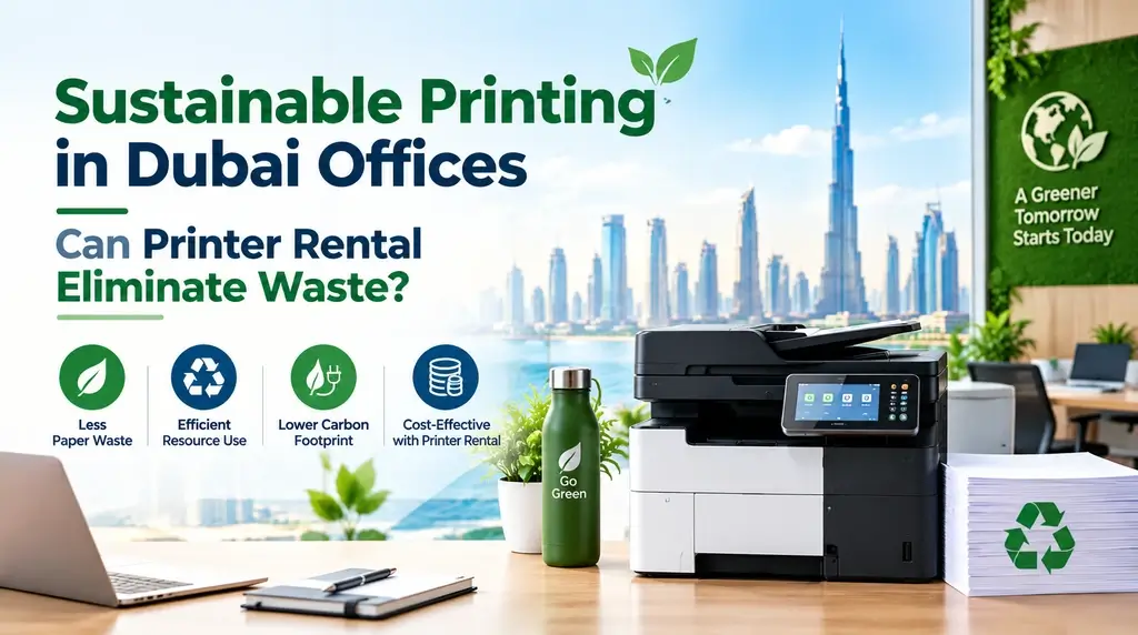 Printer Rental in Dubai | Jlt, Al Quoz, Al Barsha, Business Bay, DIP, DIFC